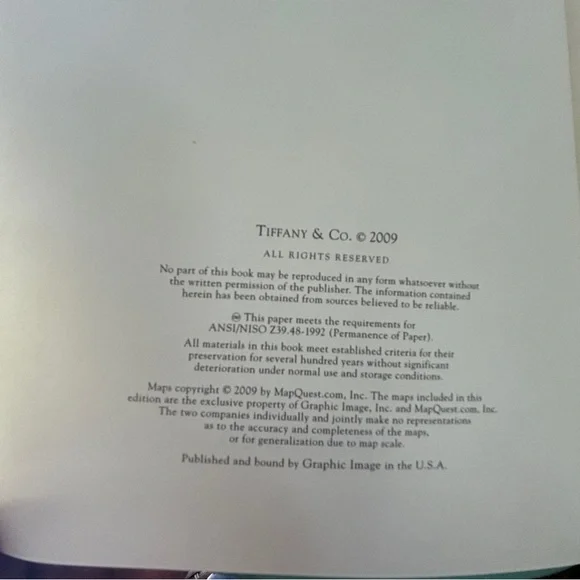 Tiffany & Co. Blue 2010 planner with box never used nostalgia luxury - Picture 8 of 11